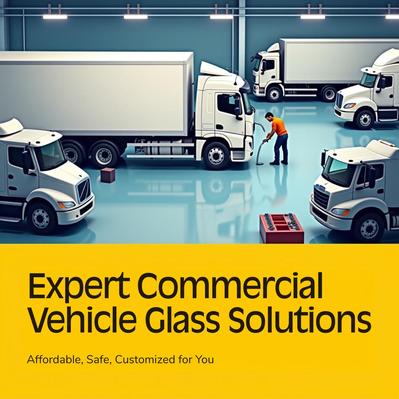 Reliable and affordable truck windshield repair service in Richardson TX