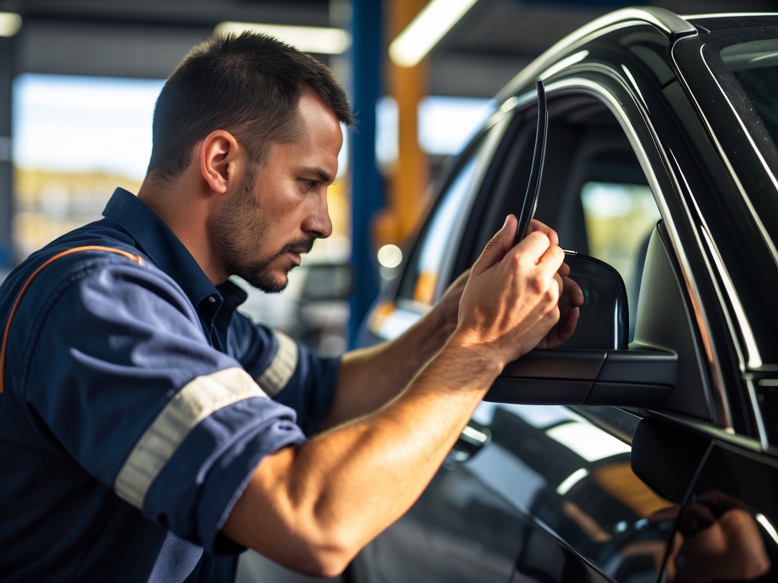 Certified car mirror replacement in Georgetown Texas