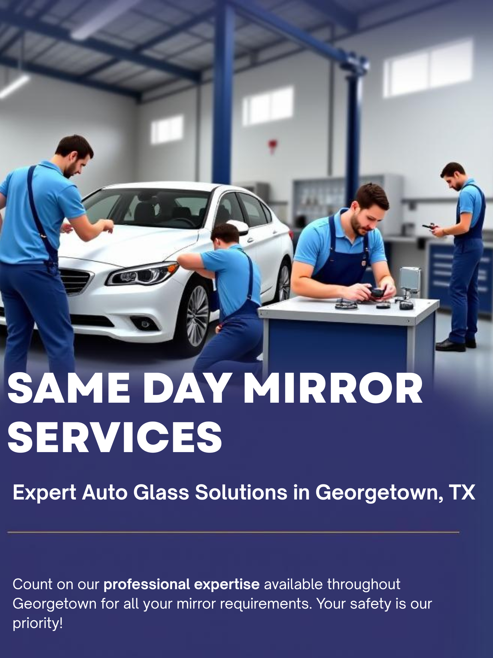 Expert Car Mirror Replacement in Georgetown Texas Available Same Day 3 Mobile same-day mirror repair Georgetown Texas