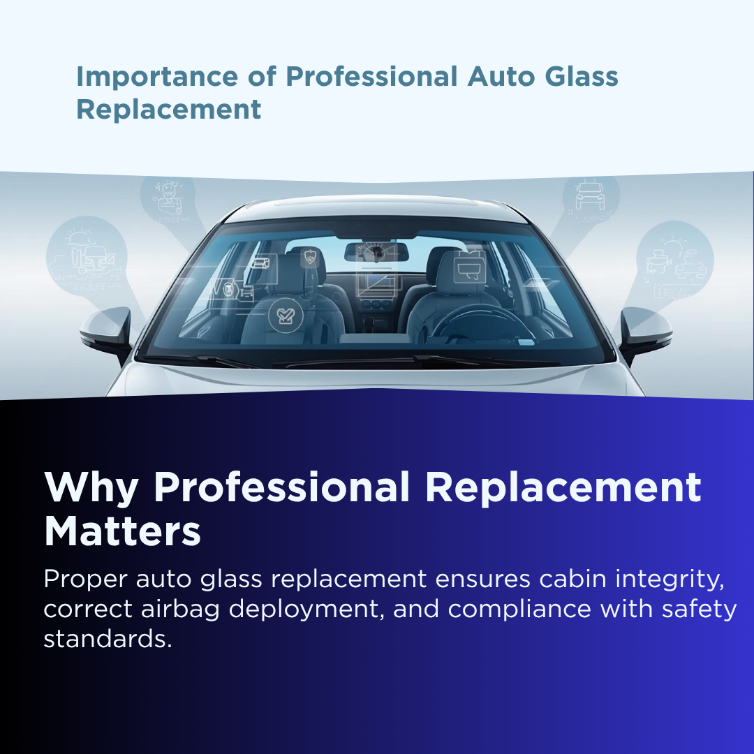 Auto Glass Replacement Near Me: How to Choose 4 High-quality auto glass replacement near me showing clean adhesive application.