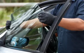 Professional auto glass repair – Cracked windshield replacement