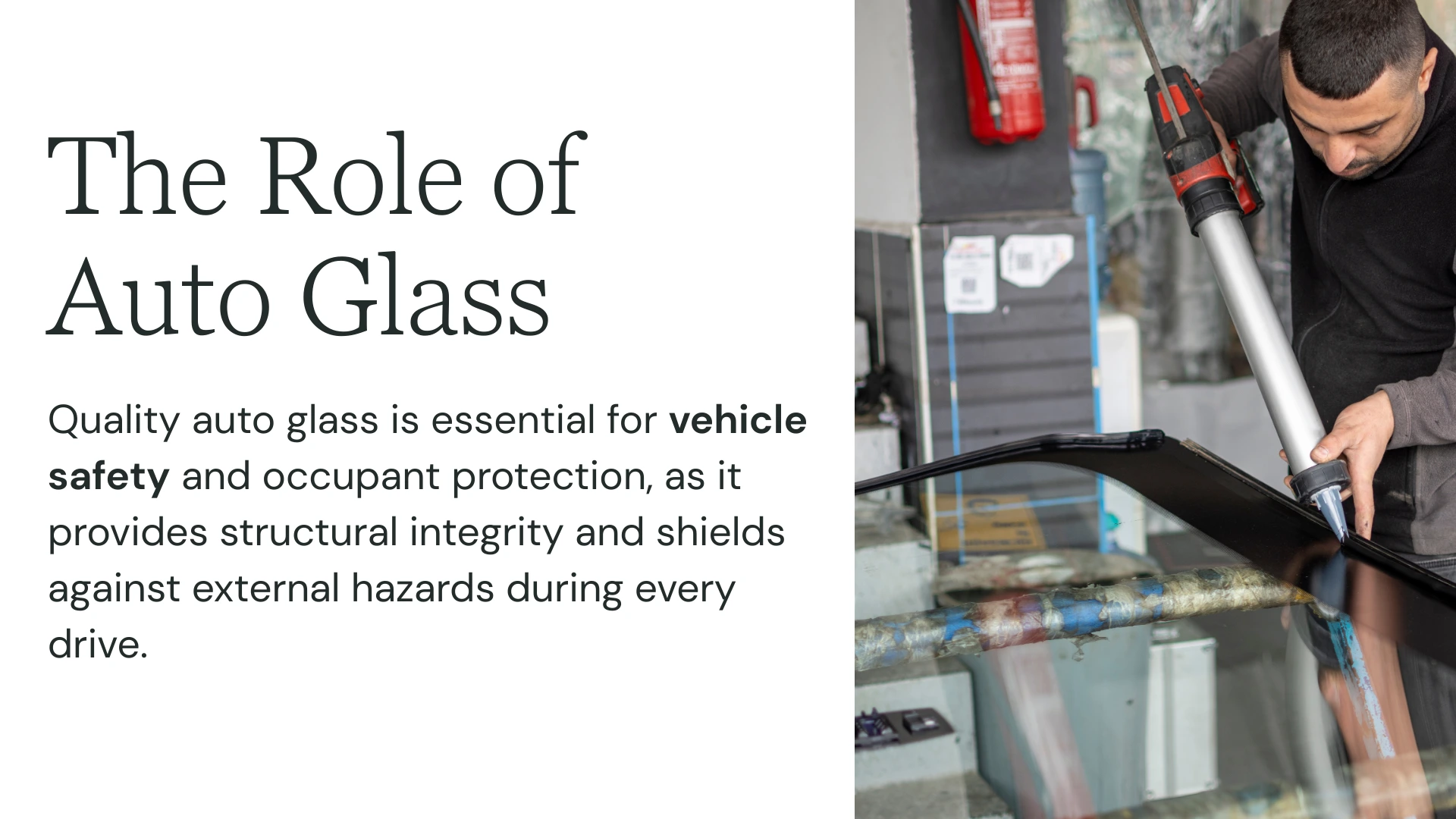 Auto Glass Service Provider ADAS calibration process