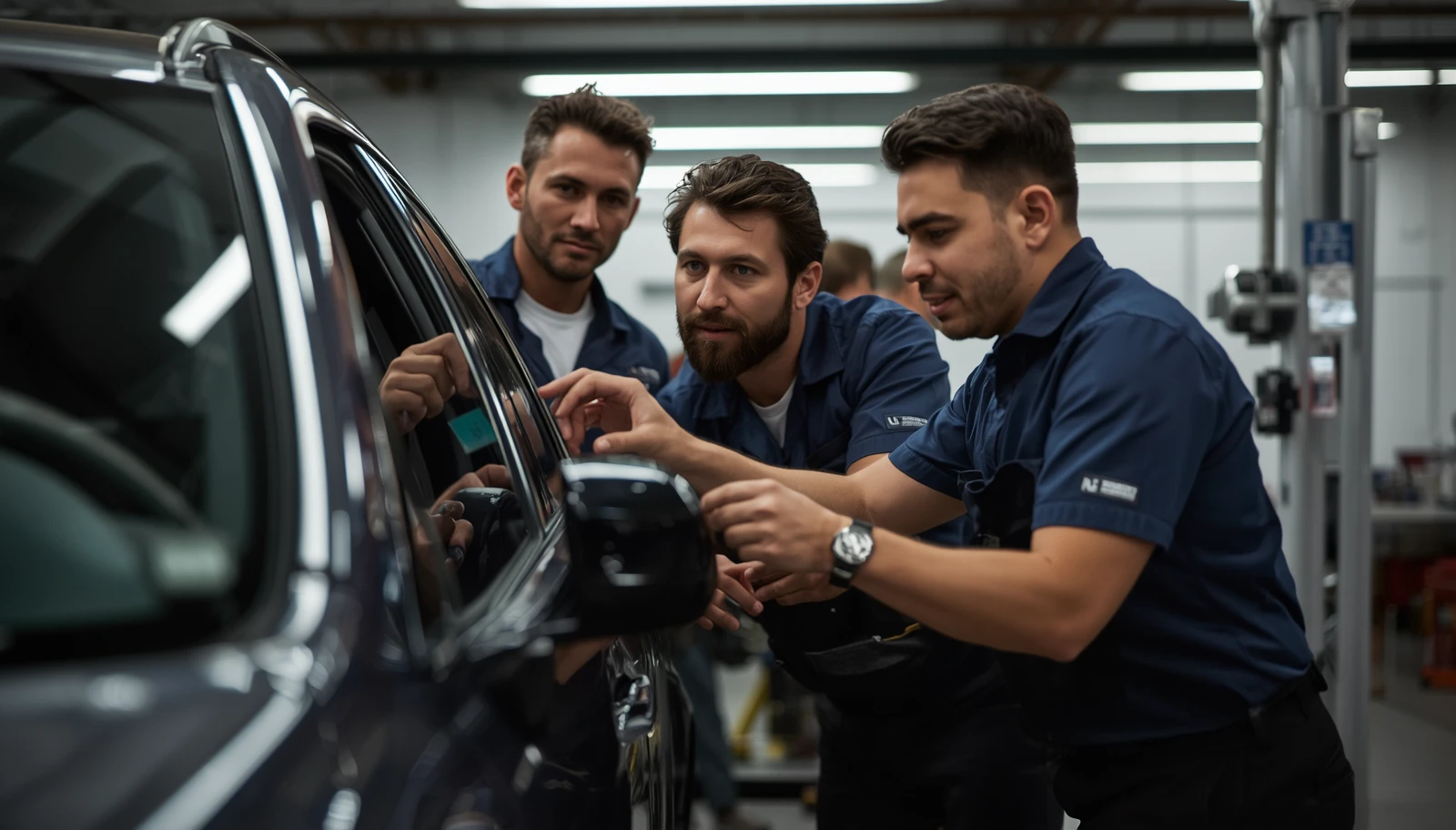 Typical Costs to Fix a Car Window in 2026 2 Costs to Fix a Car Window showing windshield repair process