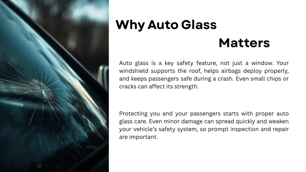 Costs to Fix a Car Window explaining car glass damage types