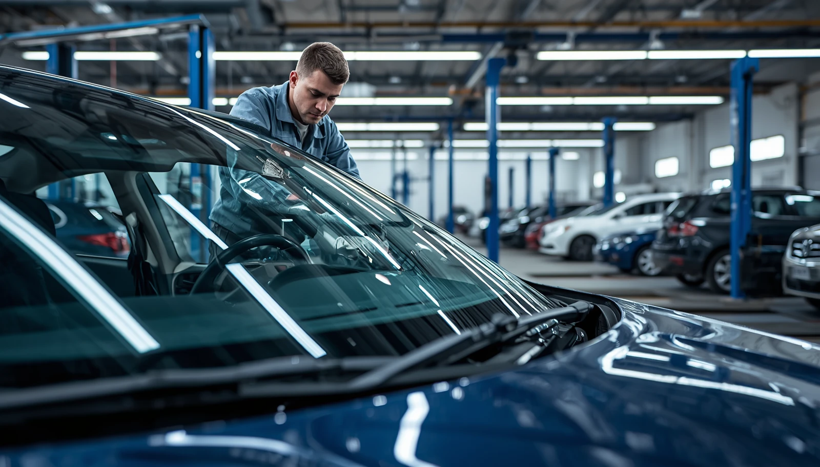 Preventive measures for auto glass inspection