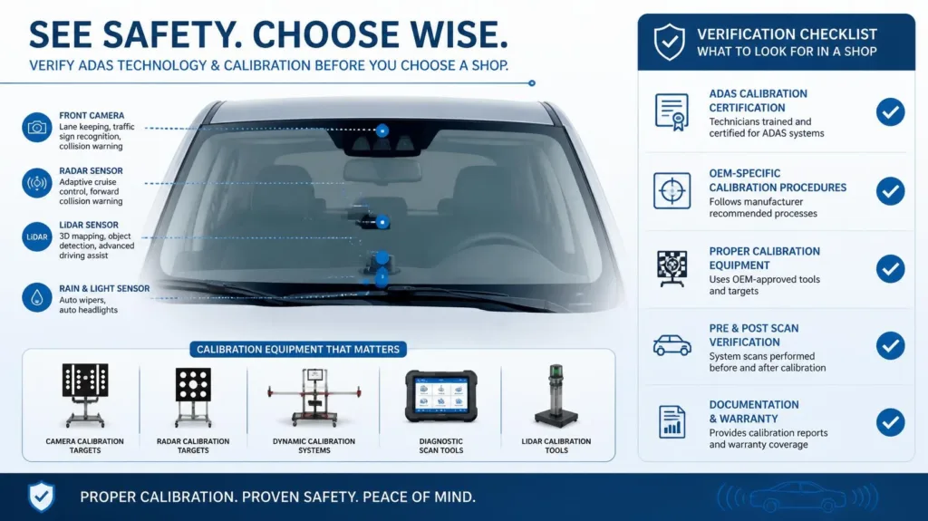Right Auto Glass Repair Shop specialist installing OEM windshield glass