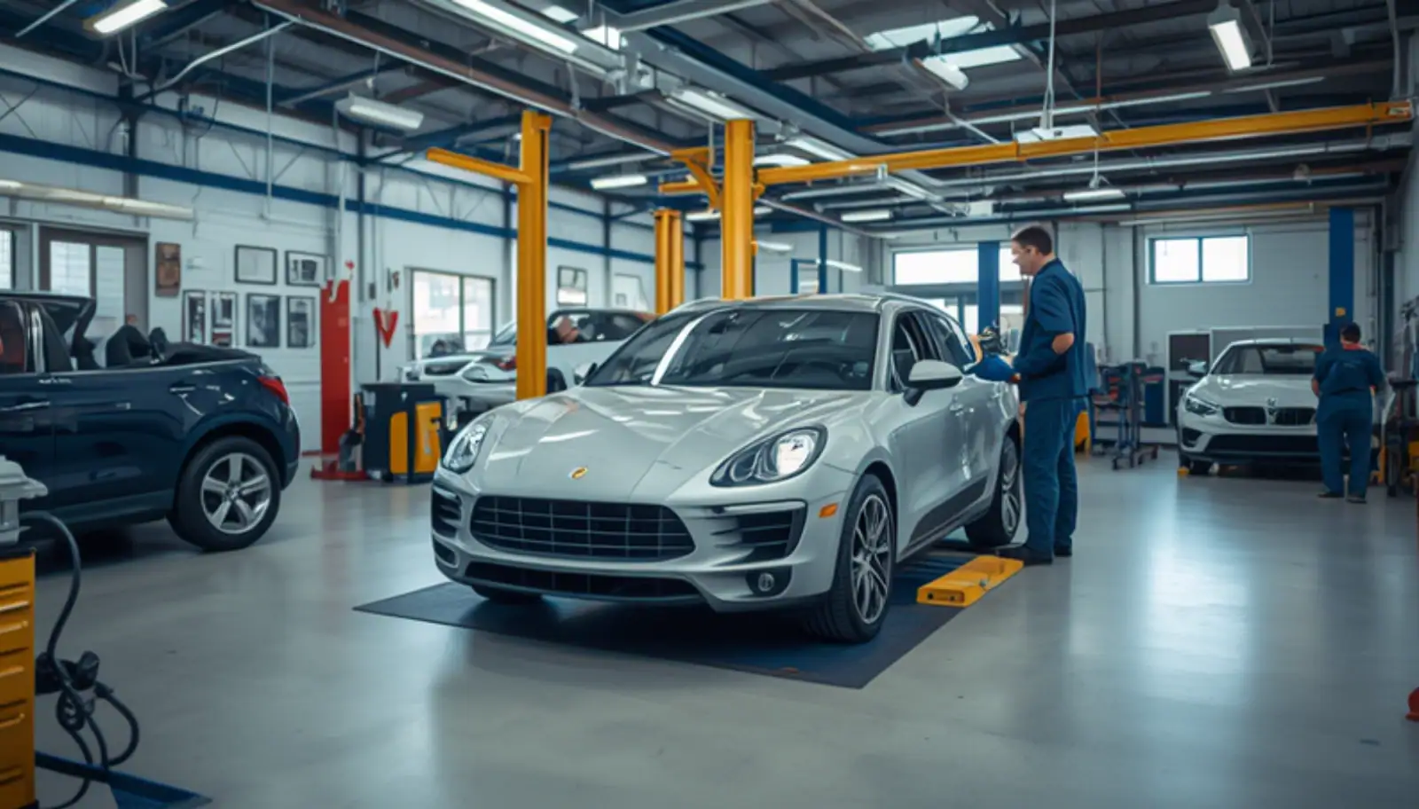 Windshield Replacement Services: What to Expect in 2026 2 Certified technician performing windshield replacement service with ADAS calibration